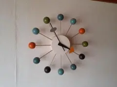 Vitra 正規 ペタルクロック マルチカラー ジョージ・ネルソン作 廃盤色