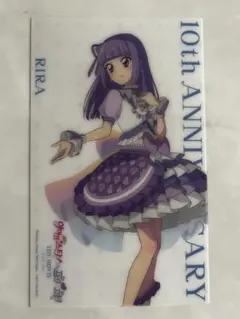 アイカツ！出会いのキセキ オリジナルペンライトフィルム 氷上スミレ レア 韓国版