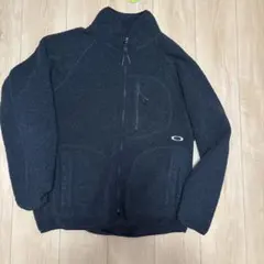 Oakley ブラック フリースジャケット