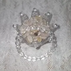 天然石【水晶】パワーストーンブレスレット