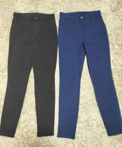 ユニクロ ヒートテックウルトラストレッチレギンスパンツ スキニーデニム L