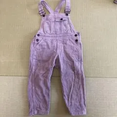 ブリーズ　コーデュロイオーバーオール100センチ