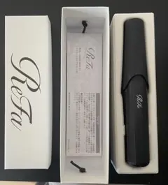 ReFa ブラック フィンガーストレートヘアアイロン