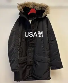 スピワック N-3B 黒 コヨーテファー　米国製 サイズ34