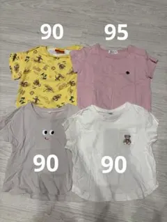 ベビーTシャツ4枚セット　保育園着　まとめ売り