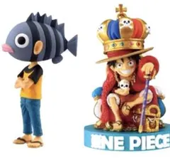 ONE PIECE BASE SHOP ワーコレ 尾田栄一郎 ルフィ セット