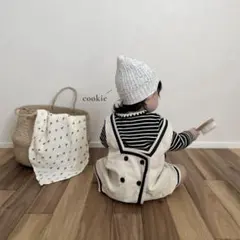 gentile Poppin 帽子 ニット つぶつぶ クッキー 0-12m