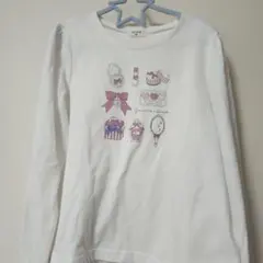 any FAM コスメプリント長袖カットソー