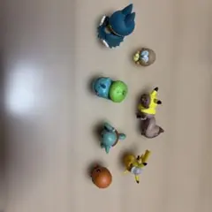ポケモン フィギュアセット　ピカチュウ　ゼニガメ　ヒトカゲなど