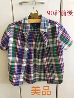ラルフローレン　半袖シャツ　チェック柄シャツ