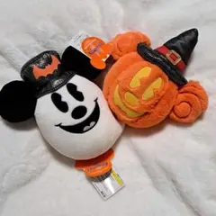 東京ディズニーリゾート ハロウィン ぬいぐるみ 2点セット おばけ カボチャ