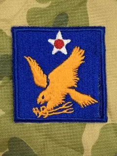 アメリカ軍 部隊章 第一2空軍 米軍 ワッペン ミリタリーパッチ 航空隊