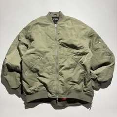 ZARA MA-1 flight blouson jacket y2k