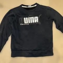 PUMA FOREVER FASTER 黒トレーナー