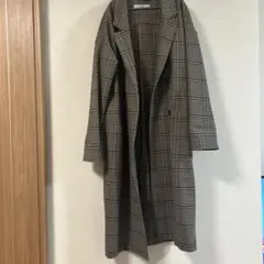 moussy コート　レディース　チェック　春服　春コーデ