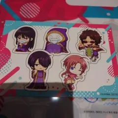 銀魂　ひらかたパーク　グッズ購入特典ポストカード　ちびキャラ