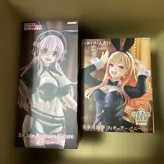①美少女フィギュア)着せ恋、そに子　バニー　プライズフィギュア2点のサムネイル