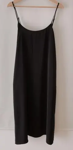 グローバルワークブラック キャミワンピース Mサイズ