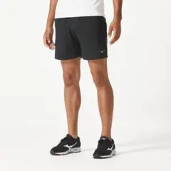 【美品】ミズノ トレーニングクロスハーフパンツ MIZUNO L