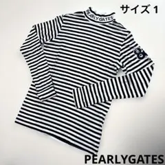 PEARLY GATES 長袖モックネック 黒 サイズ2 - メルカリ