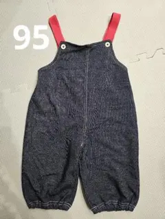 デニム風オーバーオール(95サイズ)