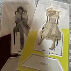 ガンダムSEED FREEDOMのアスランとカガリのアクスタ　アニメイト