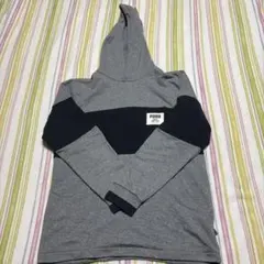 PUMA フード付きセーター L グレー/ブラック