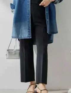 新品 ウィムガゼット whim gazette ダンボールパンツ 38 ブラック