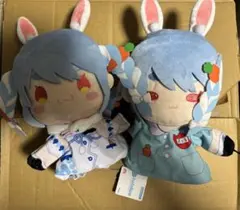 兎田ぺこら　うでまくら　パペット　マウスパッド　マフラー　プライズセット 兎田ぺこら うでまくら パペット マウスパッド マフラー