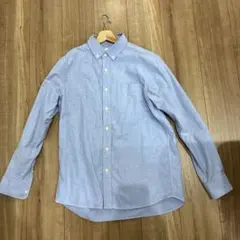GLOBAL WORK ボタンダウン長袖シャツ