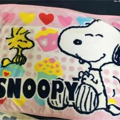 スヌーピーのひざ掛け