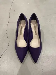 ZARA BASIC パープル ハイヒール 38のサムネイル