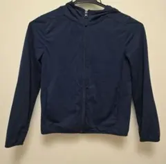 UNIQLO　AIRism ネイビー パーカー 130㎝