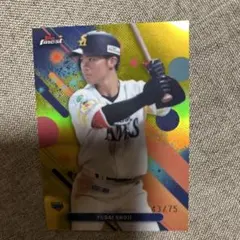 topps finest 庄子雄大 ソフトバンク　 75シリ　ルーキーカード