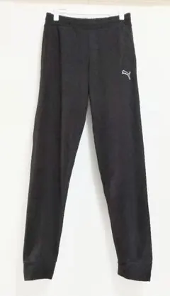 (美品)PUMA ブラック スエットジョガーパンツ
