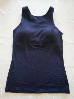 ネイビー タンクトップ ヨガウェア