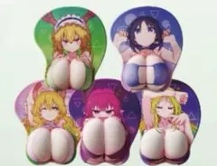 小林さんちのメイドラゴン 牛柄ビキニ プレミアム立体マウスパッド トール