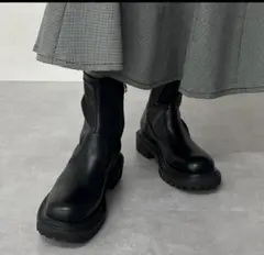 oriental trafficショートブーツ（ジッパー付き）