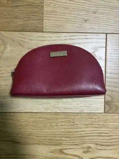 FURLA 赤 ポーチ