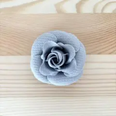 グレー コサージュ