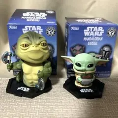 funko マンダロリアン　ミステリーミニ　グローグー　ロッタザハット2点セット