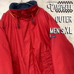 【レアXL☆US輸入90s】トミーヒルフィガー ダウンジャケット レッド