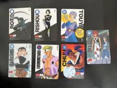 幽遊白書 カードダス 裏御伽チーム 六遊会チーム まとめ売り 7枚 酎 凍