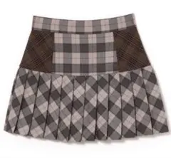 Jade highwaist mini skirt check Sサイズ - メルカリ