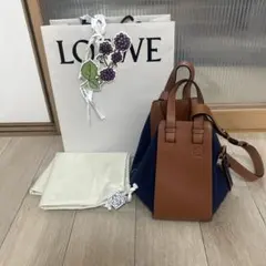 LOEWE ハンモックバッグ スモール (キャンバス&カーフ)