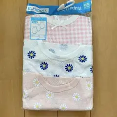 ノースリーブ・シャツ・肌着・ロンパース肌着・95・3枚セット