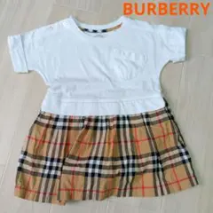 BURBERRY チェック柄ワンピース 12M 70cm