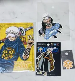 ONE PIECE】 トラファルガー・ロー ステッカー4種セット - メルカリ