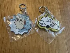 ちいかわ ガチャガチャ アクリルキーホルダー シーサー ラッコ 2点セット