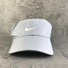 cy408古着　帽子　キャップ　グレー　ナイキ　90s Y2K